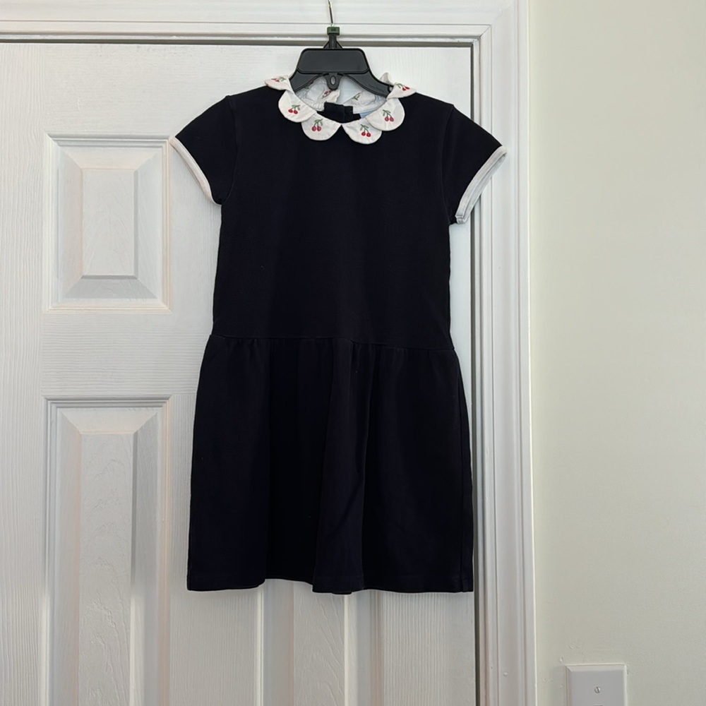 Bella Bliss Girls Embroidered Collar Dress - Picture 4 of 7